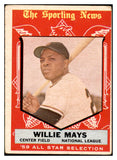 1959 Topps Baseball #563 Willie Mays A.S. Giants VG 536793