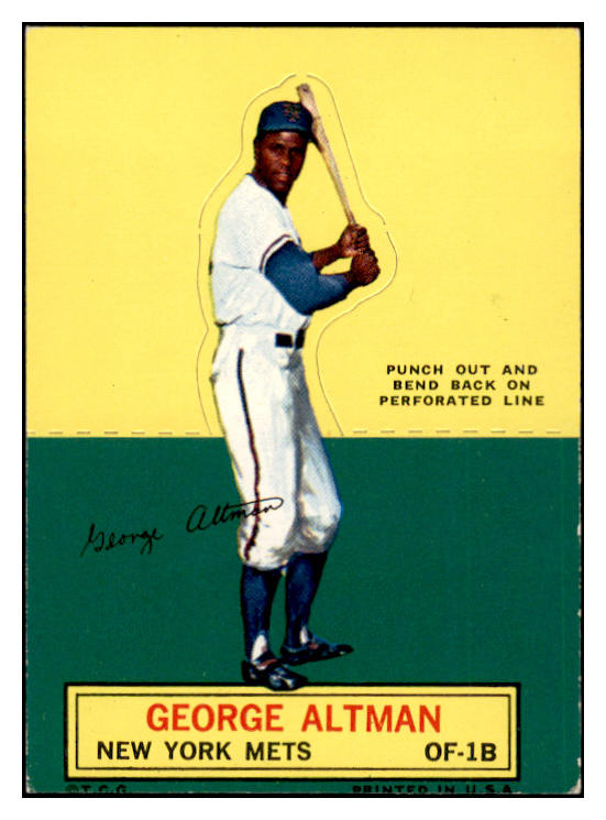 1964 Topps Baseball Stand Ups George Altman Mets EX 536795