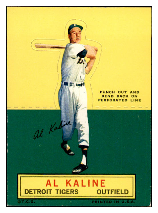 1964 Topps Baseball Stand Ups Al Kaline Tigers EX+/EX-MT 536827