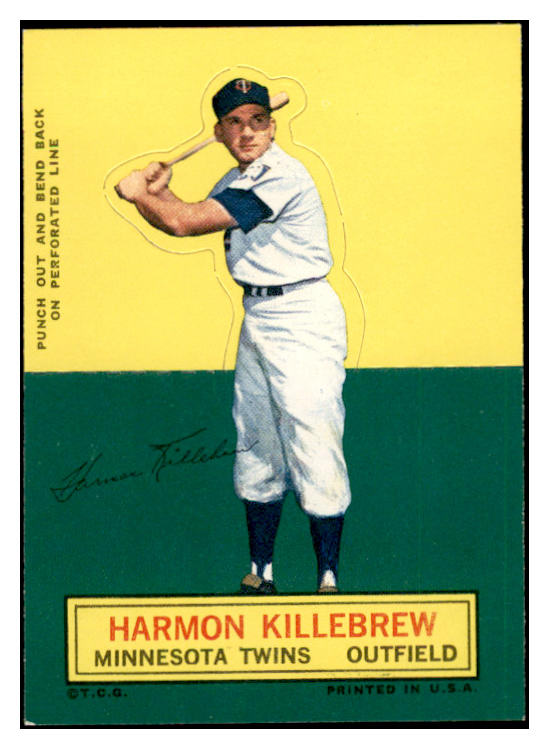 1964 Topps Baseball Stand Ups Harmon Killebrew Twins EX-MT 536828