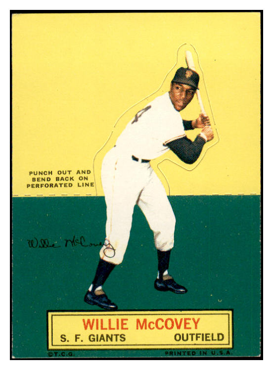 1964 Topps Baseball Stand Ups Willie McCovey Giants EX-MT 536837