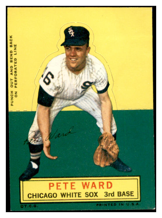1964 Topps Baseball Stand Ups Pete Ward White Sox EX-MT 536859