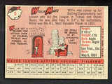 1958 Topps Baseball #005 Willie Mays Giants EX 536866