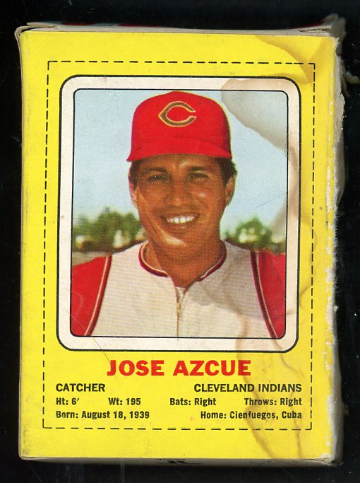 1969 Transogram #001 Jose Azcue Indians Box Statue 536873