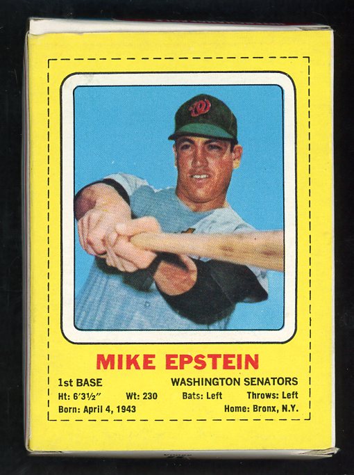 1969 Transogram #025 Mike Epstein Senators Box Statue 536876