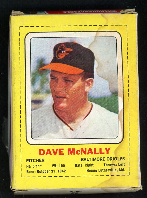 1969 Transogram #015 Dave McNally Orioles Box Statue 536886