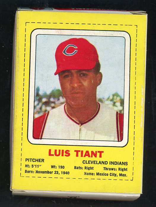 1969 Transogram #003 Luis Tiant Indians Box Statue 536900
