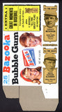 1969 Bazooka #003 Tony Lazzeri Yankees Box No Top Flap EX-MT/NR-MT 536908