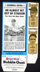 1969 Bazooka #004 Jimmy Foxx A's Box No Top Flap EX-MT/NR-MT 536909