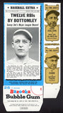 1969 Bazooka #007 Jim Bottomley Cardinals Box No Top Flap EX-MT/NR-MT 536912