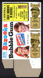 1969 Bazooka #012 Ed Reulbach Cubs Box No Top Flap EX-MT/NR-MT 536917