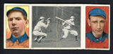 1912 T202 Hassan Triple Folder Arthur Fromme John Mclean 536922