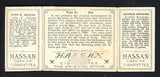 1912 T202 Hassan Triple Folder Arthur Fromme John Mclean 536922