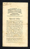 1913 T200 Fatima New York Giants Christy Mathewson Jim Thorpe 536923