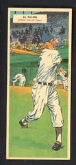 1955 Topps Baseball Double Headers #045/46 Al Kaline Corky Valentine EX-MT 536925