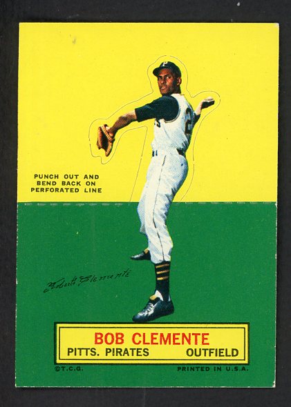 1964 Topps Baseball Stand Ups Roberto Clemente Pirates EX-MT/NR-MT 536928