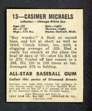 1948 Leaf Baseball #013 Cas Michaels White Sox EX-MT 536937