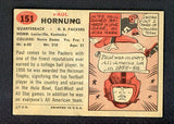 1957 Topps Football #151 Paul Hornung Packers VG-EX/EX 536939