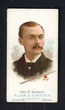 1888 N28 Allen & Ginter George Slosson Billiards EX 536952