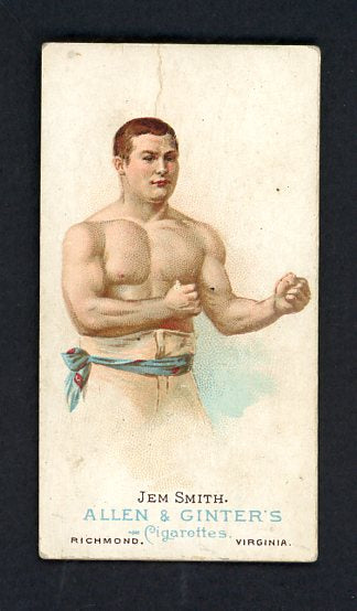 1888 N28 Allen & Ginter Jem Smith Boxer VG 536966