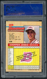 1992 Bowman #028 Chipper Jones Braves PSA 10 GEM MINT 536971