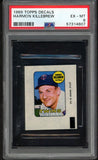1969 Topps Baseball Decals Harmon Killebrew Twins PSA 6 EX-MT 536975