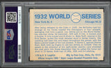 1970 Fleer World Series #029 Babe Ruth Lou Gehrig PSA 7 NM 537039