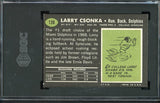 1969 Topps Football #120 Larry Csonka Dolphins SGC 7 NM 537057
