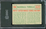 1959 Topps Baseball #464 Willie Mays IA Giants SGC 6.5 EX-MT+ 537072