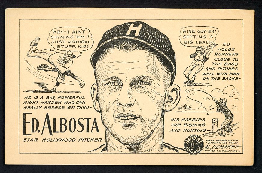 1947 Signal Oil Ed Albosta Hollywood EX 537080