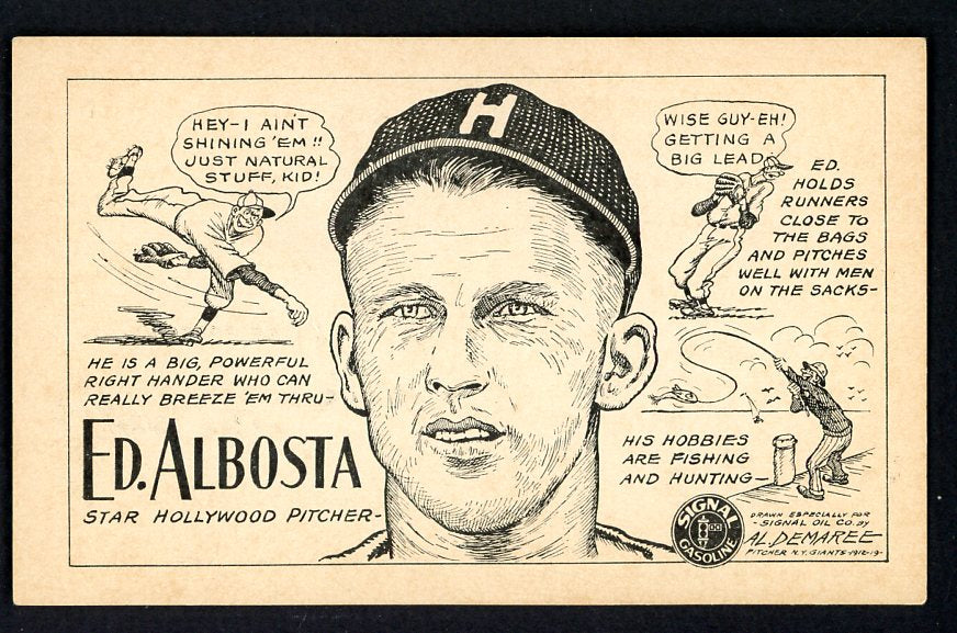 1947 Signal Oil Ed Albosta Hollywood EX 537081