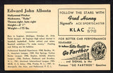 1947 Signal Oil Ed Albosta Hollywood VG-EX 537082
