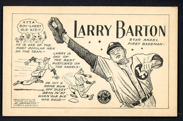 1947 Signal Oil Larry Barton Los Angeles VG-EX 537084
