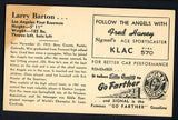 1947 Signal Oil Larry Barton Los Angeles VG-EX 537085