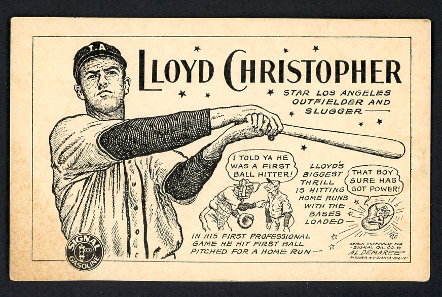 1947 Signal Oil Loyd Christopher Los Angeles VG-EX 537089
