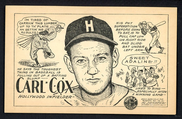 1947 Signal Oil Carl Cox Hollywood EX 537092