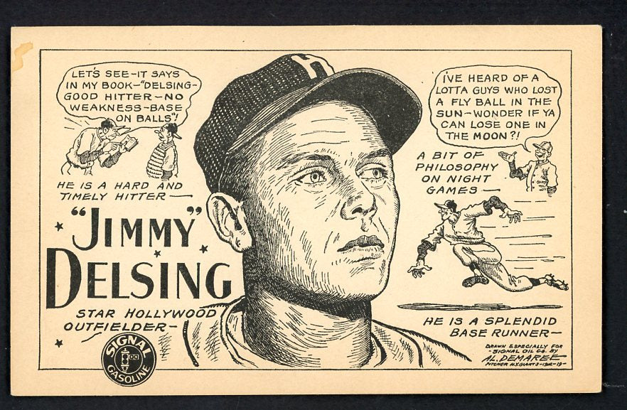 1947 Signal Oil Jim Delsing Hollywood VG-EX 537096
