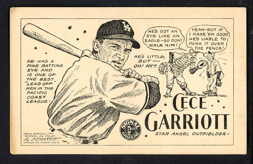 1947 Signal Oil Cece Garriott Los Angeles VG-EX 537099