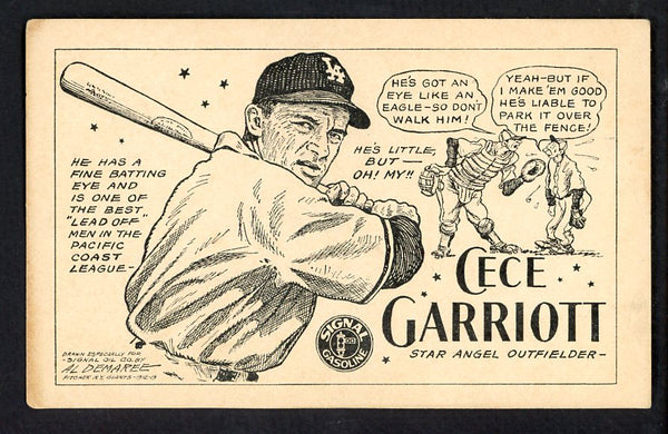 1947 Signal Oil Cece Garriott Los Angeles VG-EX 537099