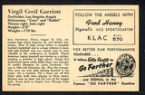 1947 Signal Oil Cece Garriott Los Angeles VG-EX 537100
