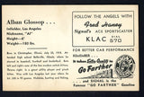 1947 Signal Oil Al Glossop Los Angeles EX 537101