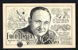 1947 Signal Oil Fred Haney Hollywood EX-MT 537103