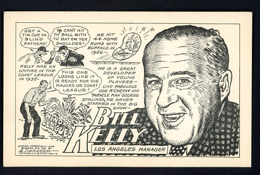 1947 Signal Oil Bill Kelly Los Angeles EX 537105