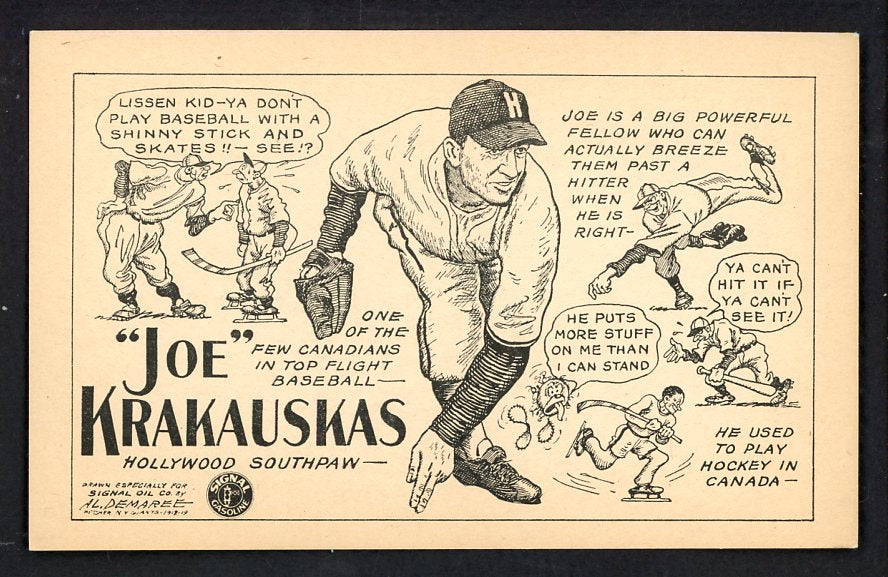 1947 Signal Oil Joe Krakauskas Hollywood EX-MT 537106