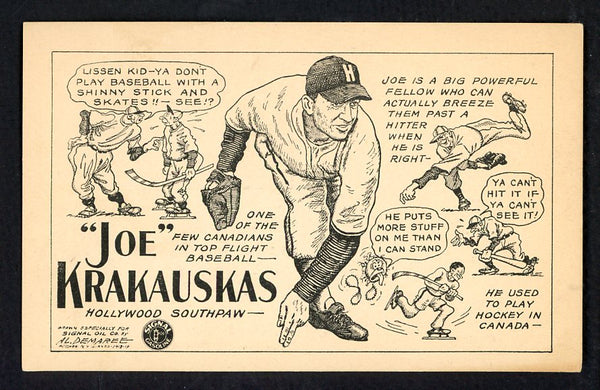 1947 Signal Oil Joe Krakauskas Hollywood EX 537107