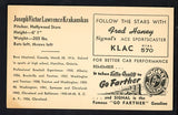 1947 Signal Oil Joe Krakauskas Hollywood EX 537107