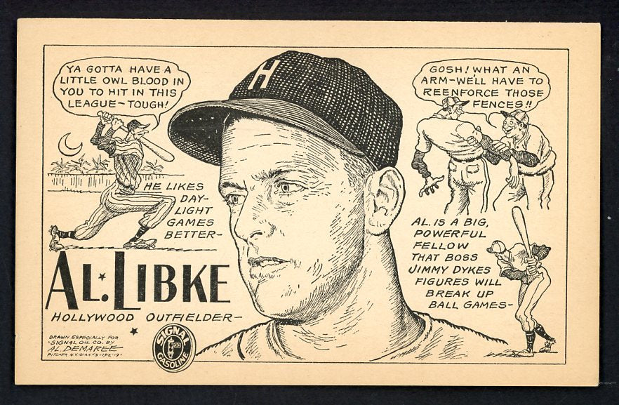 1947 Signal Oil Al Libke Hollywood EX-MT 537108