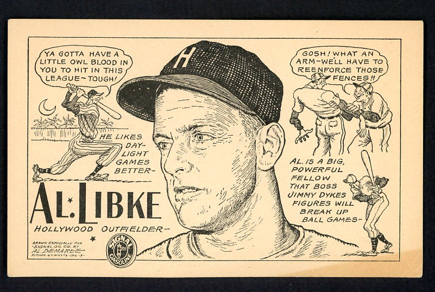 1947 Signal Oil Al Libke Hollywood VG-EX 537109
