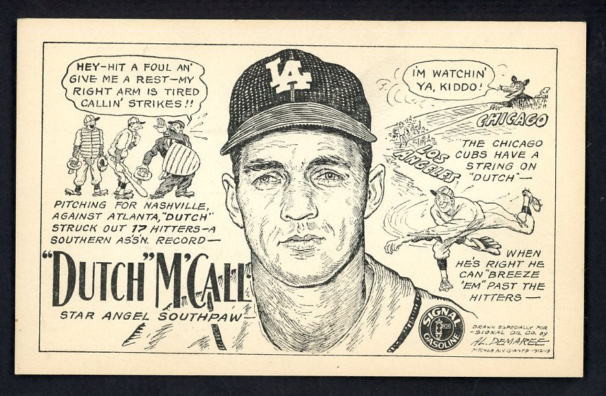 1947 Signal Oil Dutch McCall Los Angeles EX-MT 537116