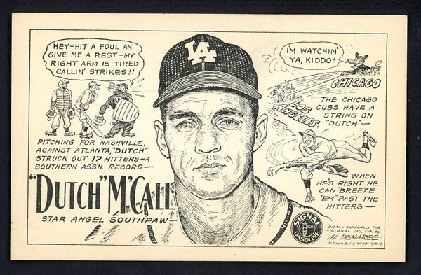 1947 Signal Oil Dutch McCall Los Angeles EX-MT 537116
